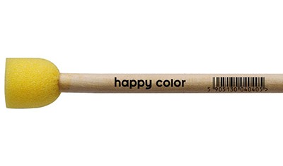 Nr 1, pędzel gąbkowy okrągły, Happy Color