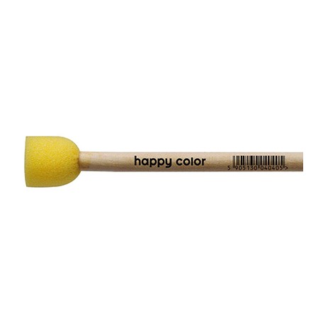 Nr 1, pędzel gąbkowy okrągły, Happy Color