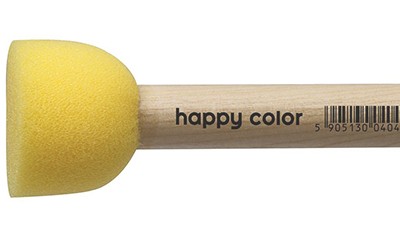 Nr 3, pędzel gąbkowy okrągły, Happy Color