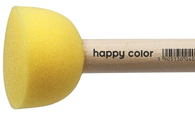 Nr 4, pędzel gąbkowy okrągły, Happy Color