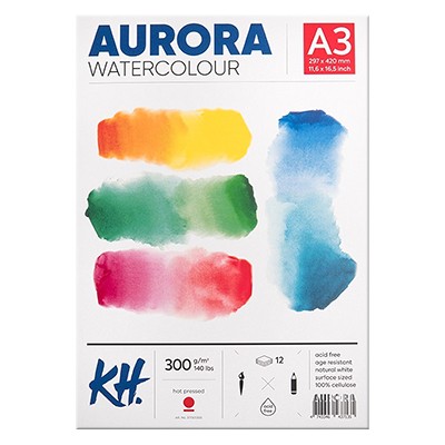 Blok do akwareli Aurora HP A3 300 g