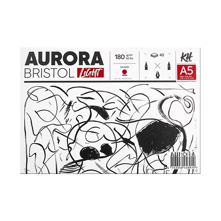 Blok Bristol Light Aurora A5 40 arkuszy