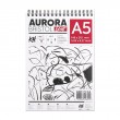 Blok na spirali Bristol Light Aurora A5