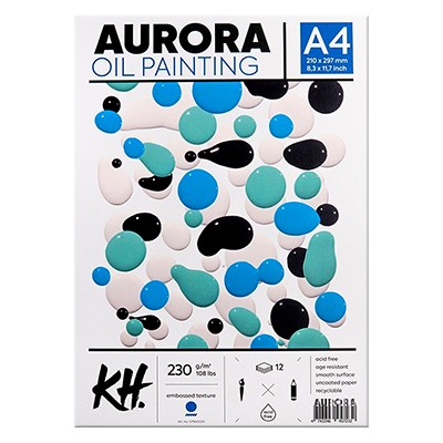 Blok do farb olejnych Aurora A4