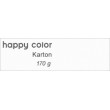 Karton biały A1, Happy Color, 170 g, 25 ark.