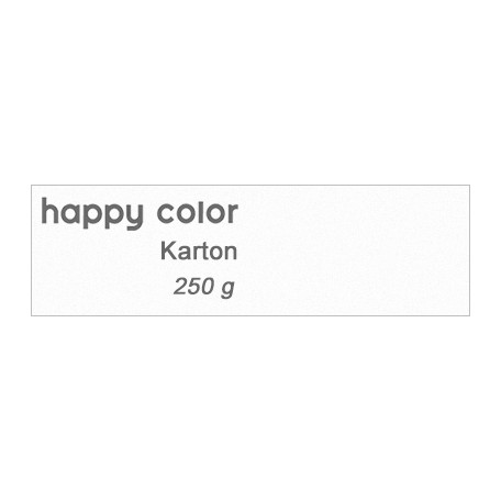 Karton biały A3, Happy Color, 250 g, 100 ark.