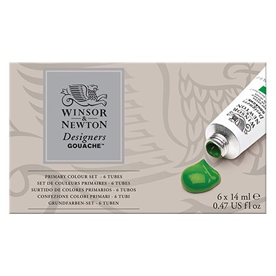 Zestaw farb Designers Gouache W&N, 6 x 14 ml