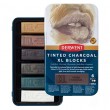 Węgiel barwiony XL Charcoal Blocks Derwent