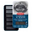 Zestaw Charcoal XL Block Derwent, 6 sztuk