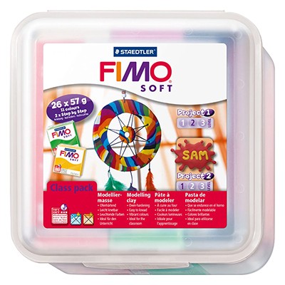 Zestaw masy Fimo Soft Class Pack