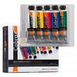 Farby Olejne Wodorozcieńczalne Zestaw Cobra Artist 5 farb tubki 40ml
