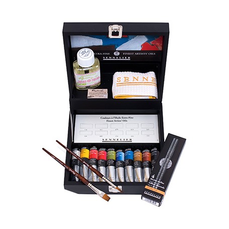 Zestaw farb olejnych extra fine Sennelier 10 x 21 ml