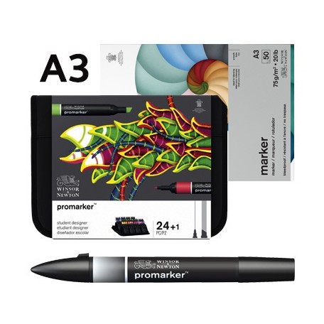 Promarker Complete Set A3