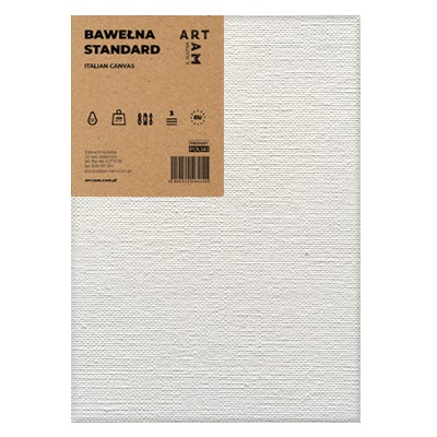 60 x 80 cm, podobrazie bawełniane Standard
