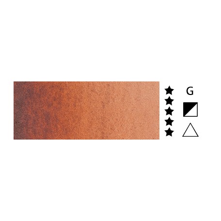 651 Maroon Brown, akwarela półkostka Horadam Schmincke