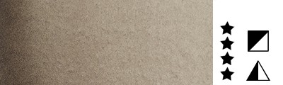 663 Sepia Brown, akwarela półkostka Horadam Schmincke