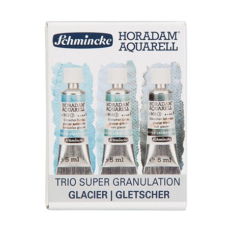 Trio Glacier – akwarele w tubce Horadam 3 x 5 ml