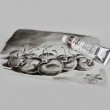 Trio Liquid Charcoal, węgiel w tubce Schmincke 3x15 ml