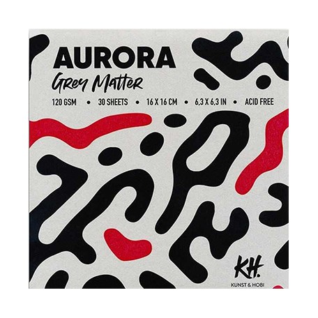 Blok Grey Matter Aurora, 16 x 16 cm, 30 ark.