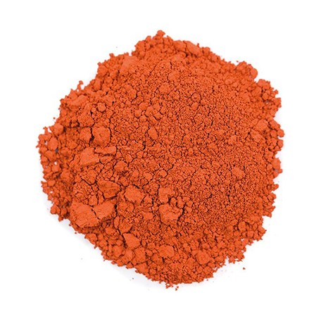 Róż ochra czerwona, sypki pigment Kremer 75 g