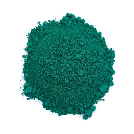 Zieleń szmaragdowa Viridian, sypki pigment Kremer 25 g