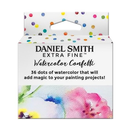 Akwarele Daniel Smith – próbnik Watercolour Confetti 36 kol.