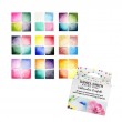 Akwarele Daniel Smith – próbnik Watercolour Confetti 36 kol.