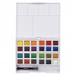 Akwarele Watercolour Paint Pan Set, Derwent, 24 kol.
