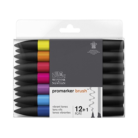 brushmarker vibrant tones set