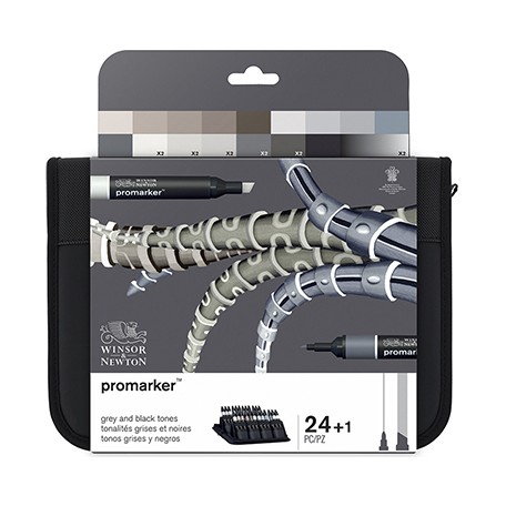 promarker grey and black