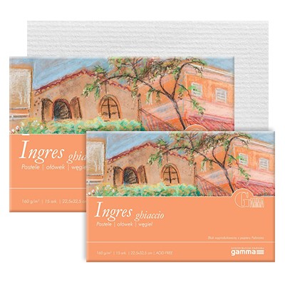 Blok do pasteli Ingres Ghiaccio 160 g, 32,5 x 45 cm