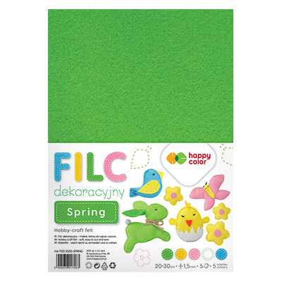 Filc dekoracyjny Forest, Happy Color 20 x 30 cm