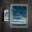 Stormy Sky, pastele suche Sennelier, 6 kolorów – połówki