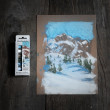 Winter Mountains, pastele suche Sennelier, 6 kolorów – połówki