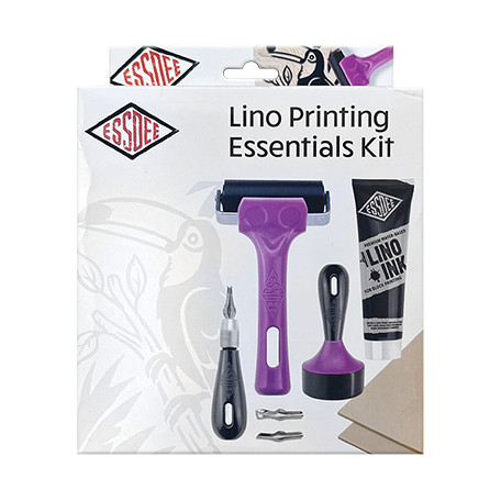 Zestaw do linorytu Essentials Kit, Essdee 9 elementów