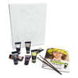 Gwendoline – farby akrylowe Abstract 7 x 21ml + akcesoria