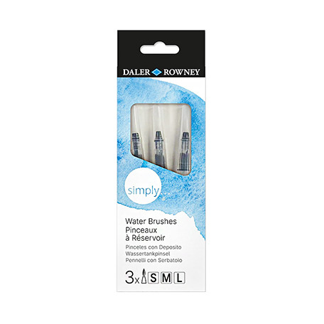 Pisaki do napełniania Simply Daler Rowney, 3 sztuki