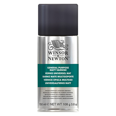 Uniwersalny werniks matt W&N, spray 150 ml