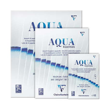 Blok akwarelowy Aqua Essentials Clairefontaine 24 x 30 cm