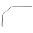 Lampa stołowa Slimline 4 LED, Daylight / Brushed Steel