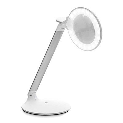 Lampa stołowa Halo Go z lupą, Daylight