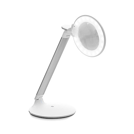 lampa stolowa z lupa