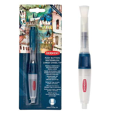 Push Button Waterbrush Derwent