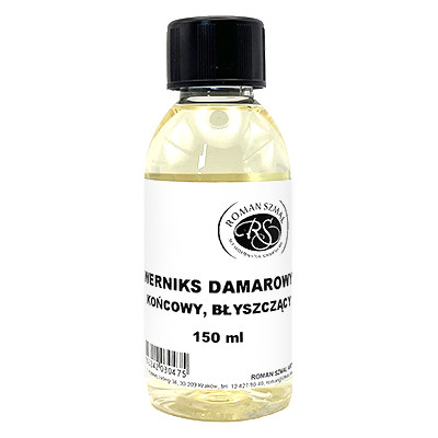 Werniks damarowy końcowy - błyszczący, 150 ml