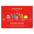 Blok pocztówkowy Mixed Media Caran d'Ache po 250 g/m², 12 ark.