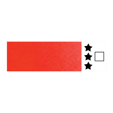 740 Bright Red, akwarela w kostce Rosa Gallery