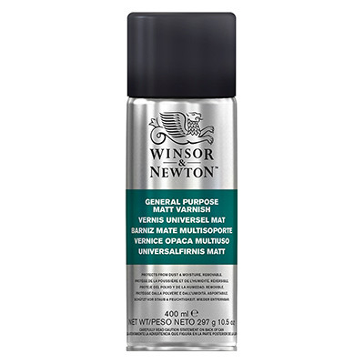 Uniwersalny werniks matt W&N, spray 400 ml