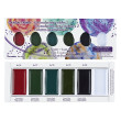 Farby akwarelowe Gansai Tambi, Granulating Colors 2, 5 kol.