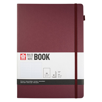 Szkicownik Ruled Book Sakura, 21 x 30 cm / Mulberry
