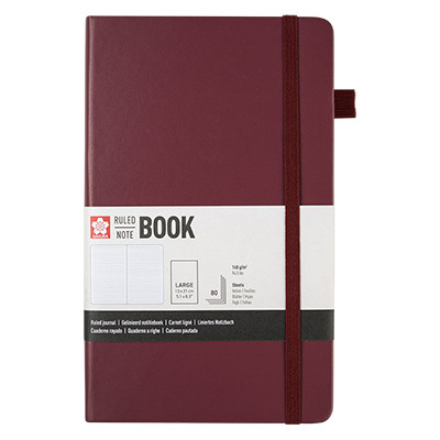 Szkicownik Ruled Book Sakura, 13 x 21 cm / Mulberry